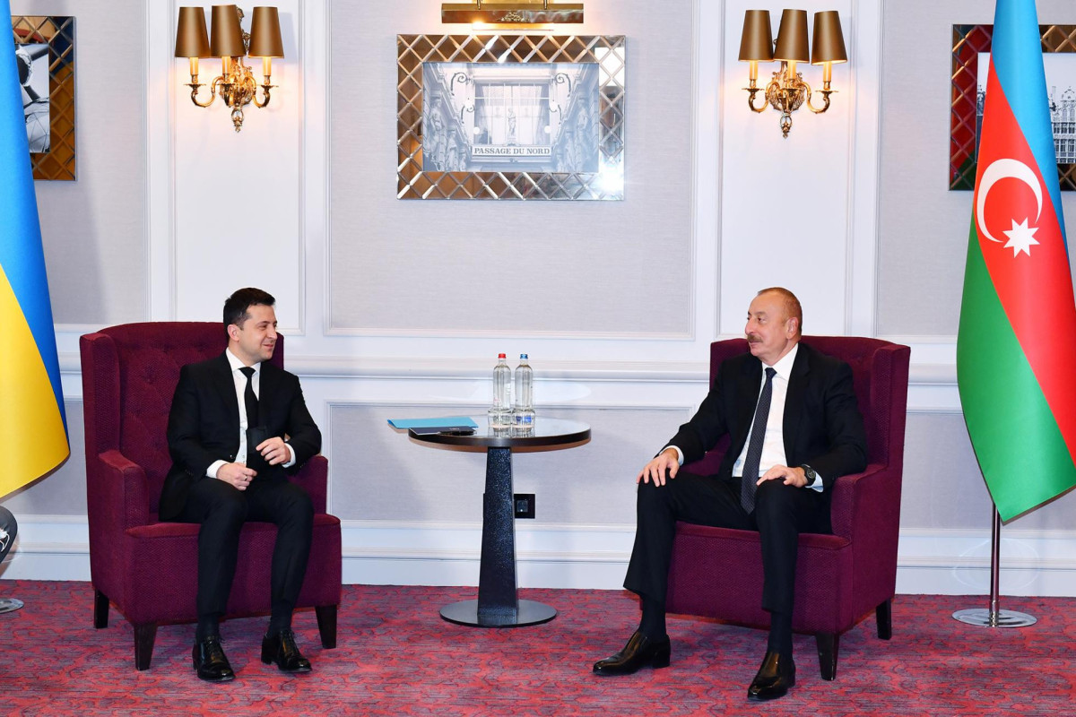 Prezident: Azərbaycan-Ukrayna əlaqələrinin bundan sonra da inkişaf edəcəyinə inanıram