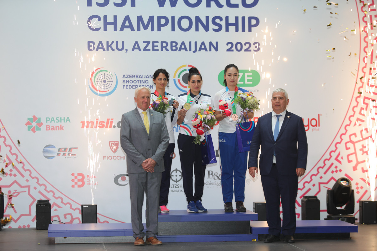 Bakıda keçirilən atıcılıq üzrə 53-cü dünya çempionatında Azərbaycan komandası növbəti dəfə uğur qazanıb - FOTO 