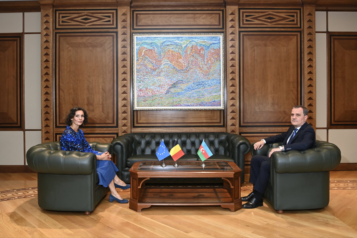 Джейхун Байрамов: Мы обсудили с главой МИД Бельгии региональные вопросы
