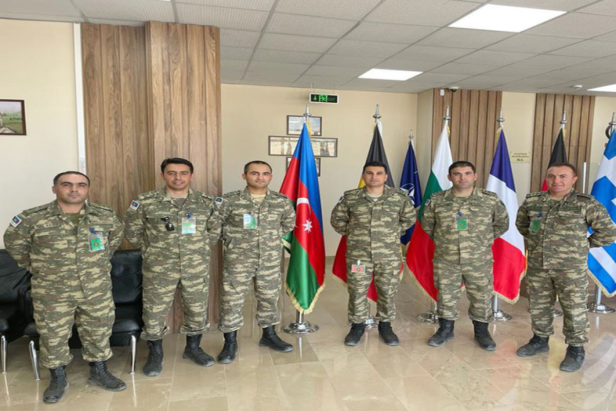 Azərbaycan hərbçiləri Tbilisidə beynəlxalq təlimdə iştirak edirlər - FOTO 
