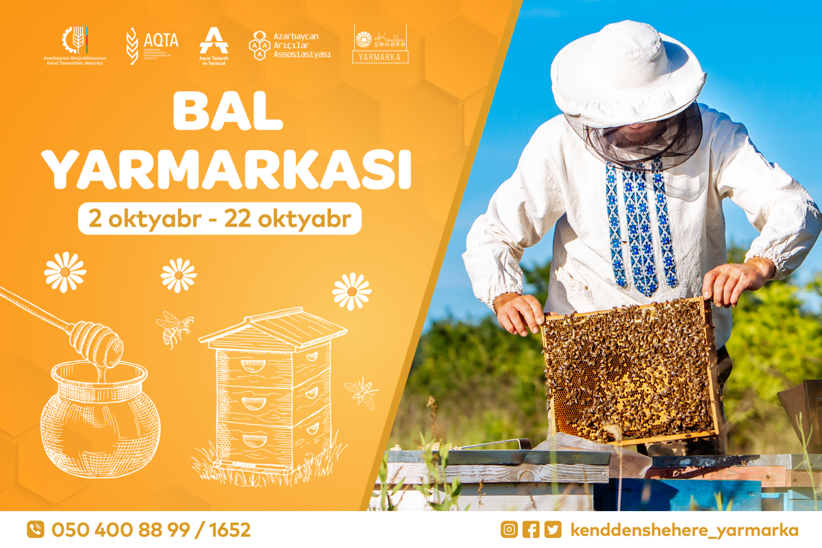 Bakıda arıçılıq məhsullarının yarmarkası keçiriləcək