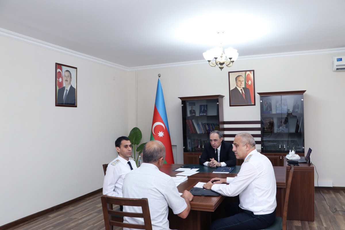 Baş prokuror Qaxda qəbul keçirib