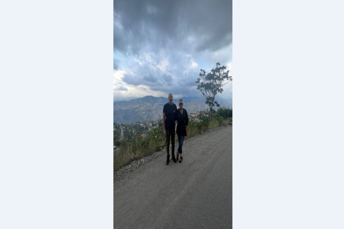Birinci vitse-prezident Mehriban Əliyeva Kəlbəcər və Laçın səfərləri ilə bağlı paylaşım edib - FOTO 
