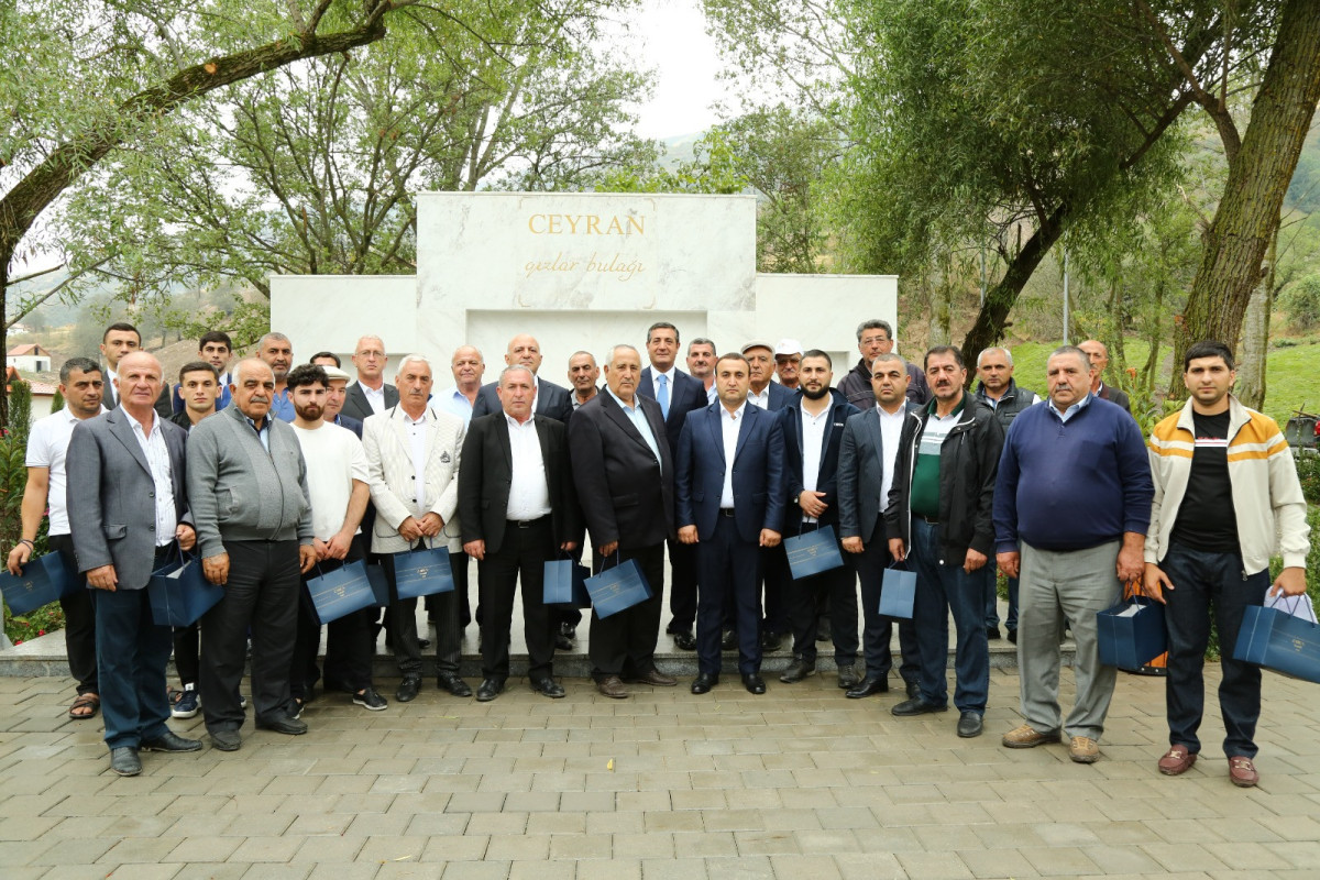 Zabuxa köçürülən ailələrə mənzillərinin açarları təqdim edilib - FOTO 