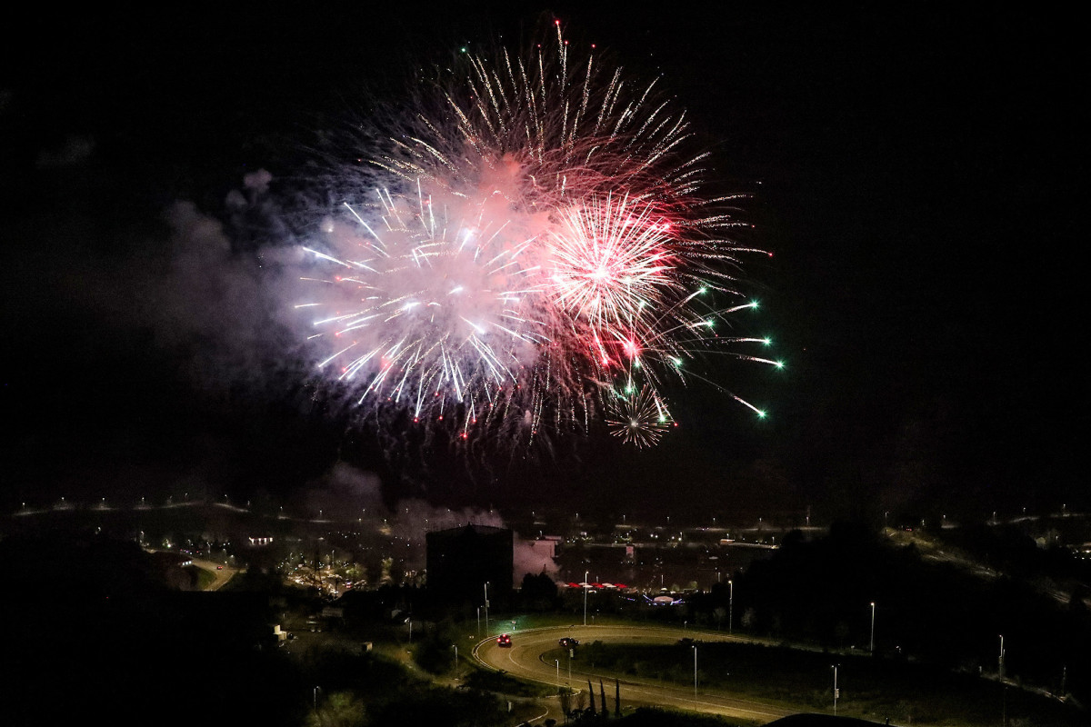 Firework display lights up the skies of Lachin-PHOTO 