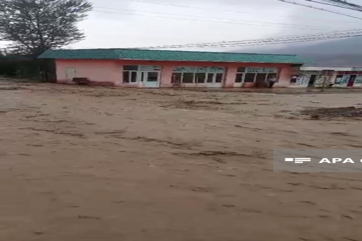 Сель нанес ущерб хозяйствам в Геранбойском районе - ФОТО-ВИДЕО 