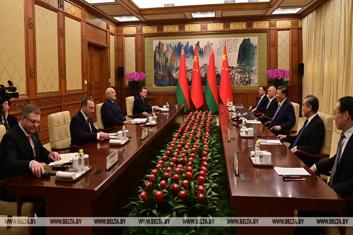 Си Цзиньпин встретился с Лукашенко