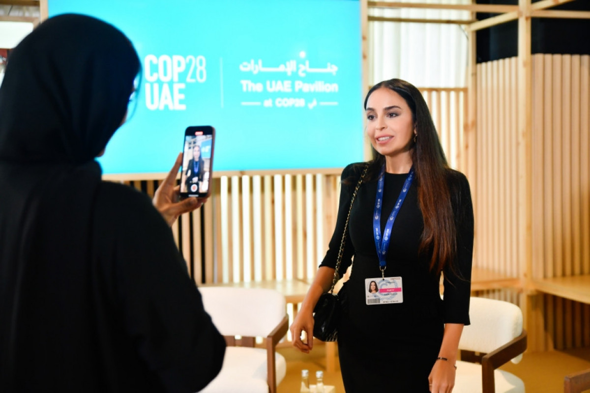 Leyla Əliyeva Dubayda COP-28 çərçivəsində iqlim dəyişiklikləri üzrə müzakirələrdə iştirak edib