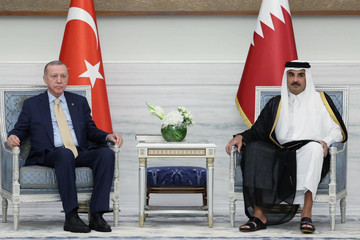 Президент Турции встретился с эмиром Катара