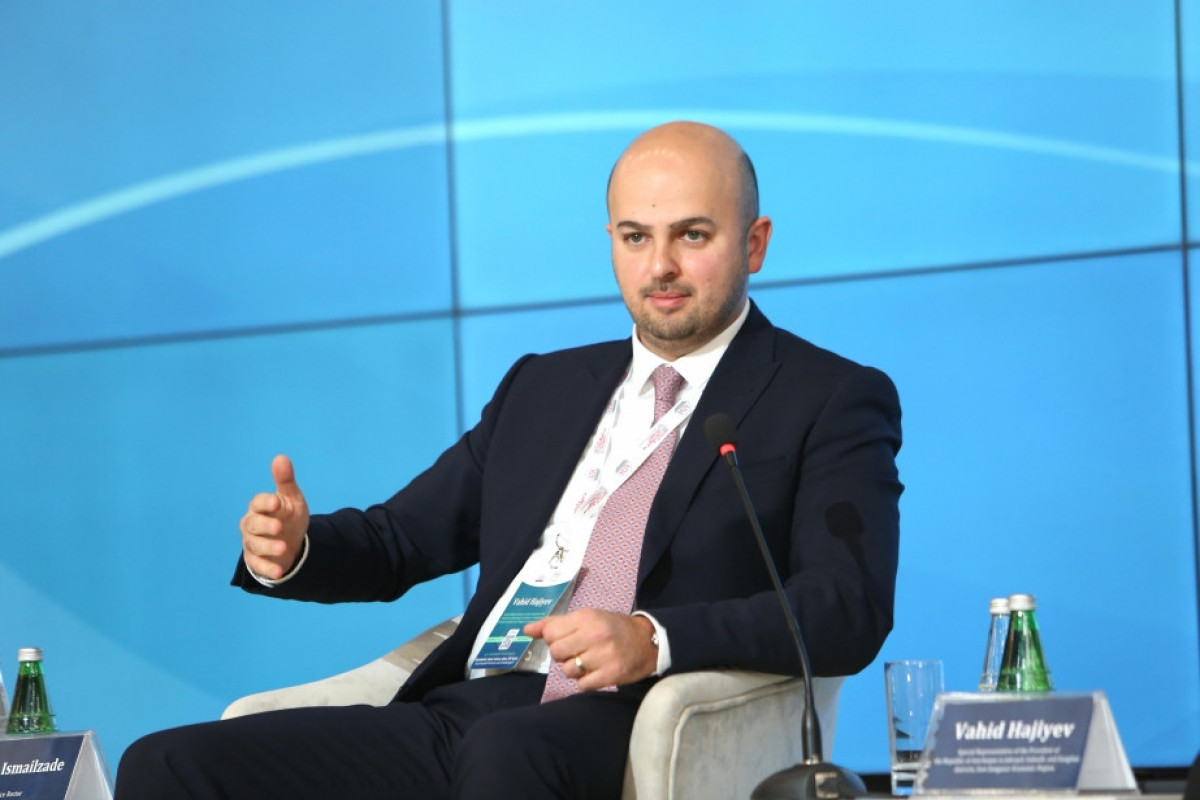Vahid Hajiyev, Special Representative of the Azerbaijani President in Jabrayil, Gubadli and Zangilan districts, which are included in East Zangazur economic region