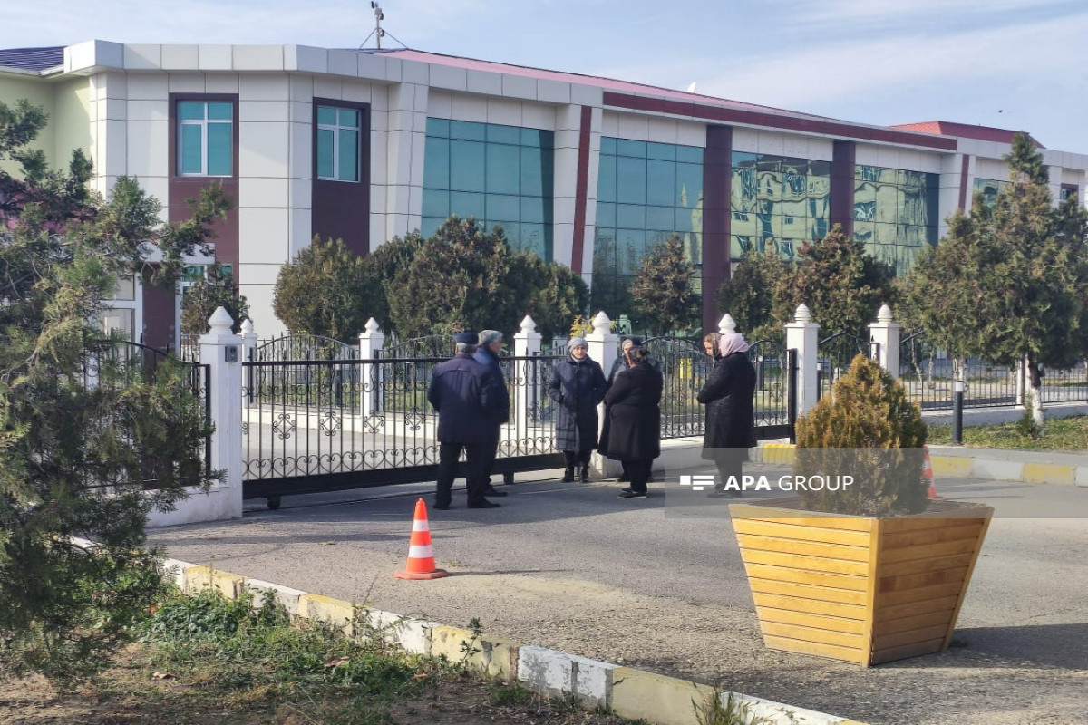 Naxçıvanda Seymur Talıbova məxsus ofisin önündə aksiya keçirilib - FOTO  - VİDEO 