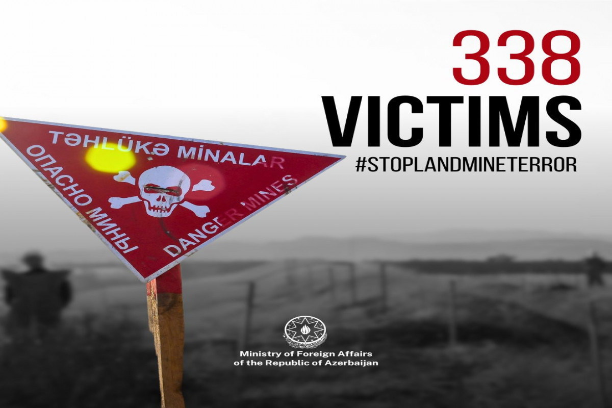 Number of landmine victims in Azerbaijan reached 338 - MFA