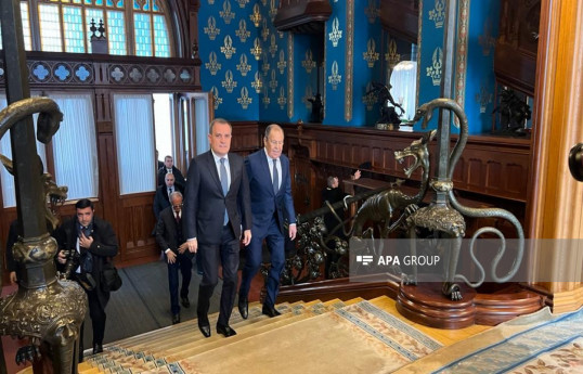 XİN Ceyhun Bayramovla Sergey Lavrovun görüşü barədə məlumat yayıb  - FOTO  - YENİLƏNİB-1 