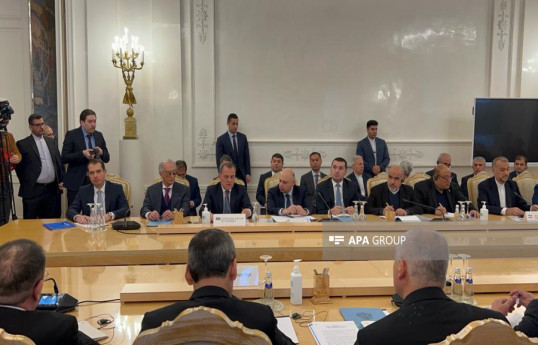 Moskvada Xəzəryanı dövlətlərin xarici işlər nazirlərinin geniş tərkibdə görüşü keçirilir - YENİLƏNİB  - FOTO 