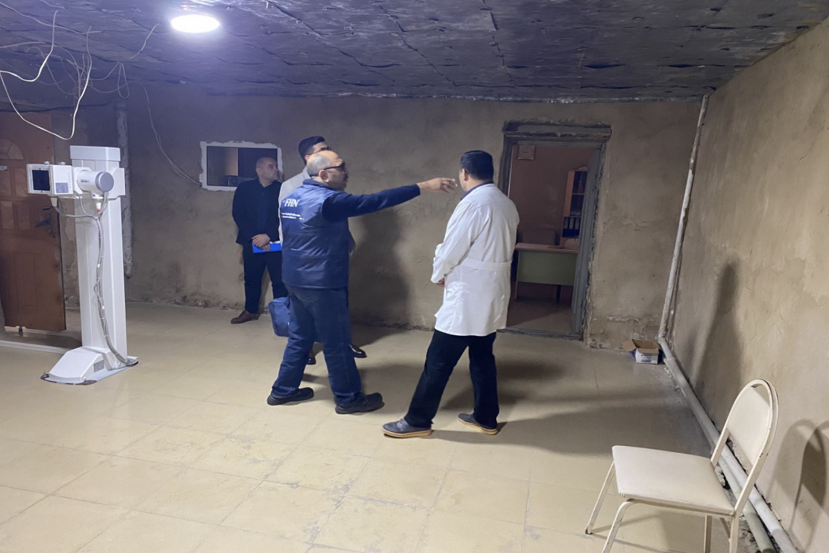 Hacıqabul xəstəxanasında rentgen kabinetinin fəaliyyəti dayandırılıb - FOTO 