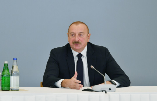 Prezident İlham Əliyev: Ola bilər ki, cənab Borel yuxular görür