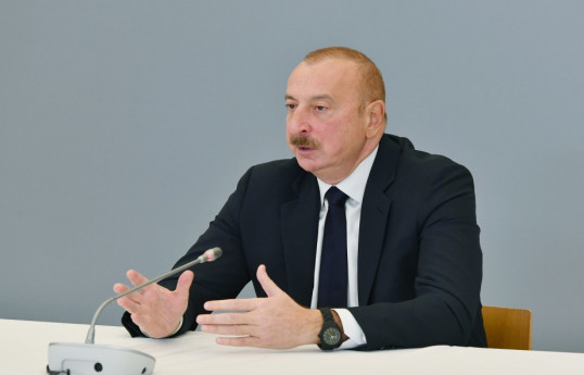 Prezident: Deportasiya olunmuş yüz minlərlə azərbaycanlının mülkiyyəti, müqəddəs yerləri qorunmalıdır