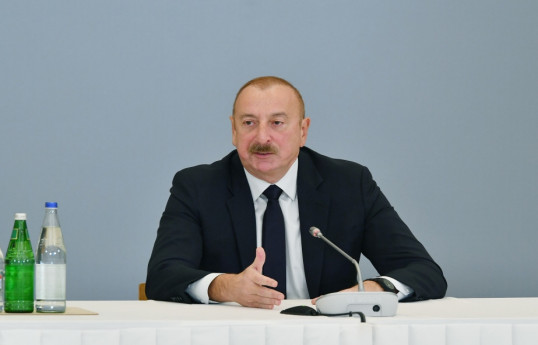 Prezident: Azərbaycanın ərazi bütövlüyünün imza ilə təsdiqlənməsini gözləyirik