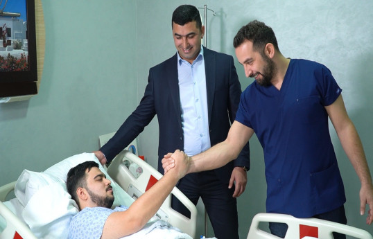 "YAŞAT" Fondu müharibə əlilinin əməliyyat xərclərini qarşılayıb