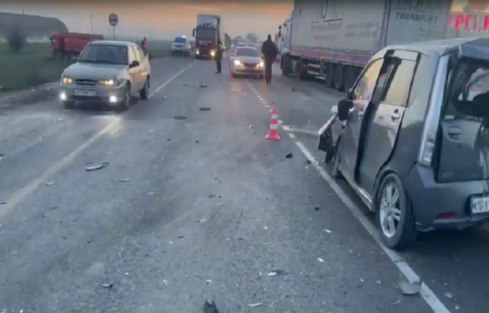 Rusiyada ağır qəza nəticəsində 5 nəfər ölüb
