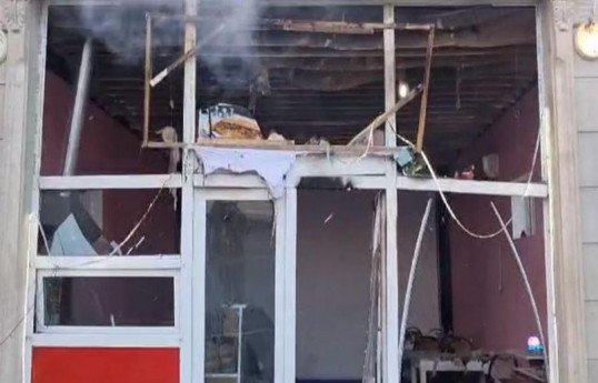 Dönərxanada qaz sızmasından partlayış olub, 2 nəfər xəsarət alıb - YENİLƏNİB  - FOTO 