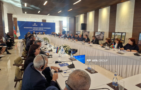 Ağdamda mina problemi ilə bağlı beynəlxalq forum keçirilib - FOTO  - YENİLƏNİB 