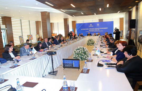 Ağdamda Forum çərçivəsində panel müzakirələri olub - FOTO 