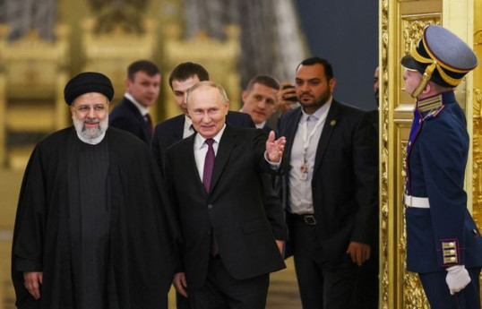 Putinin Rəisi ilə görüşü 5 saatdan artıq çəkib - YENİLƏNİB 
