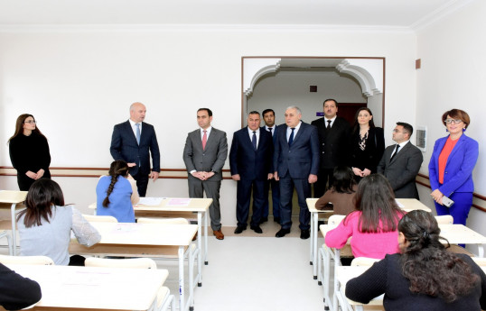 Naxçıvanda ilk dəfə olaraq təhsil müəssisələrinin  yardımçı heyəti üçün test imtahanı keçirilir