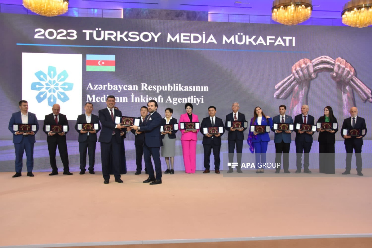 Şuşada TÜRKSOY Media Mükafatının təqdimatı olub - FOTO 