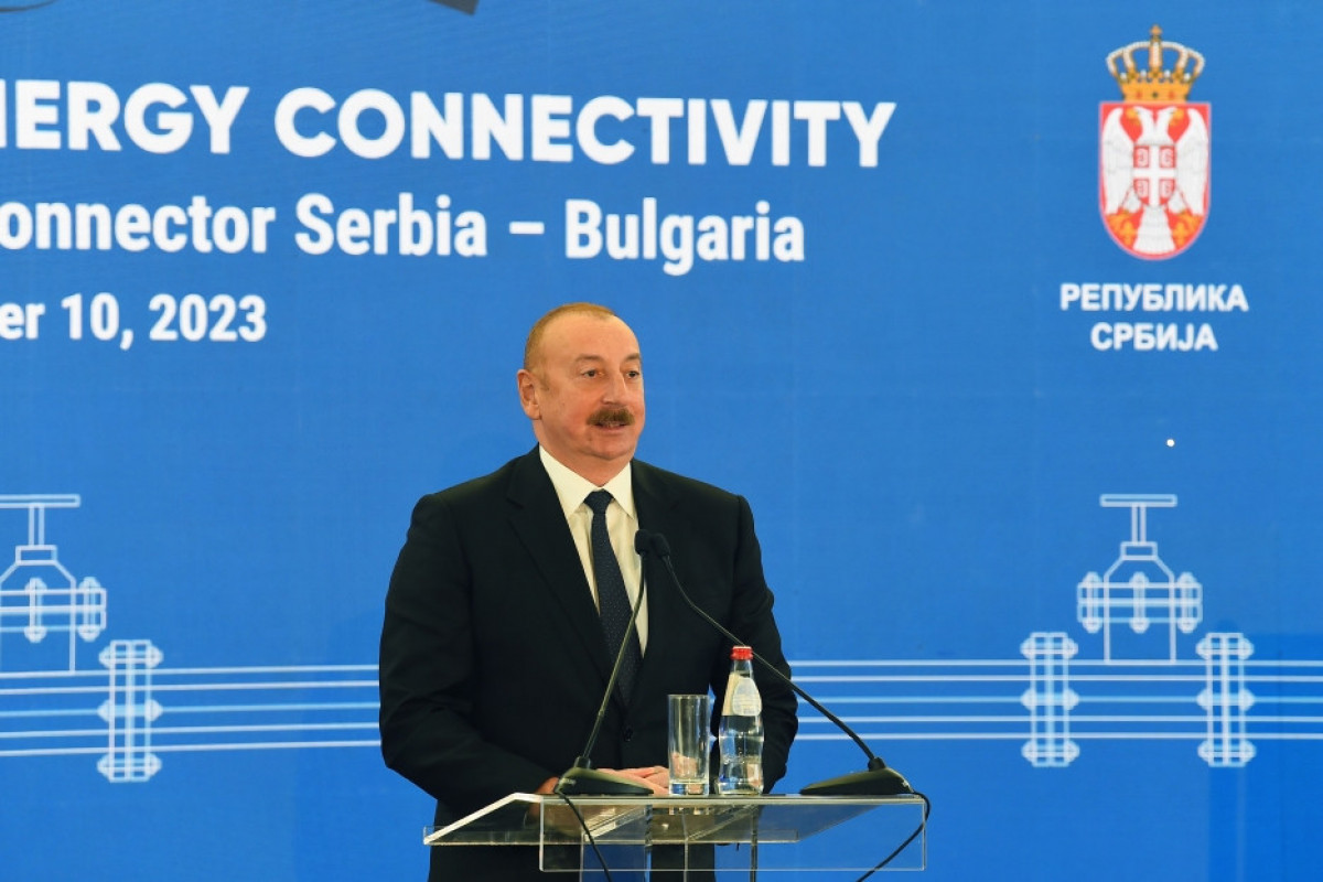 Prezident: Bu il Azərbaycanın Avropa məkanına qaz ixracı təxminən 12 milyard kubmetrə çatacaq