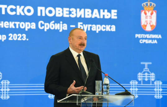 Prezident: Tərəfimizdən irəli sürülmüş və icra edilmiş layihələr Avrasiyanın enerji xəritəsini böyük dərəcədə yenidən tərtib edib