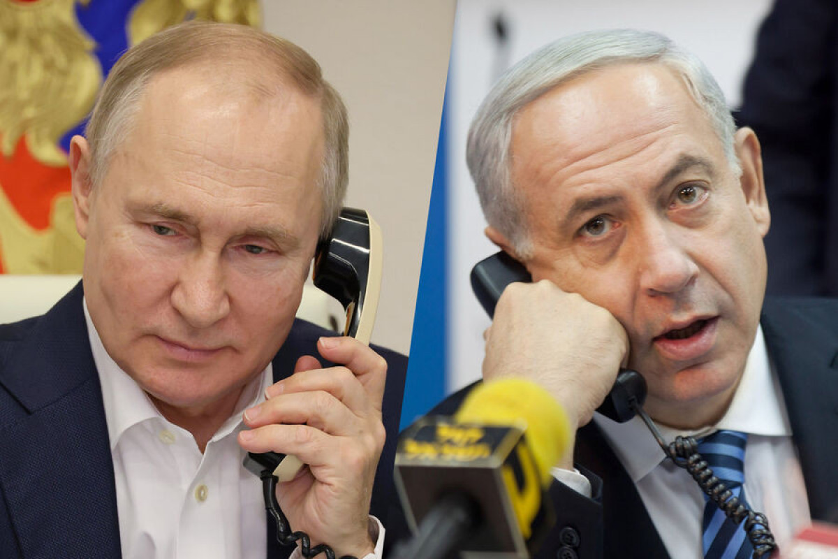 Netanyahu Putinlə danışmaq üçün hökumət iclasını tərk edib