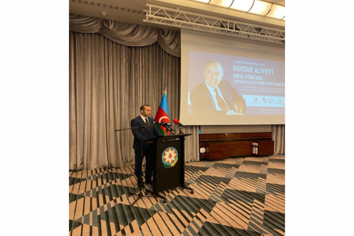İstanbulda “Heydər Əliyev təqaüdü” layihəsi təqdim edilib