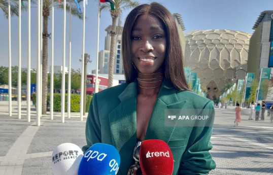 Afrikalı model: Gələn il Bakıda iqlim dəyişikliyi ilə bağlı narahatlığımı bildirəcəyəm