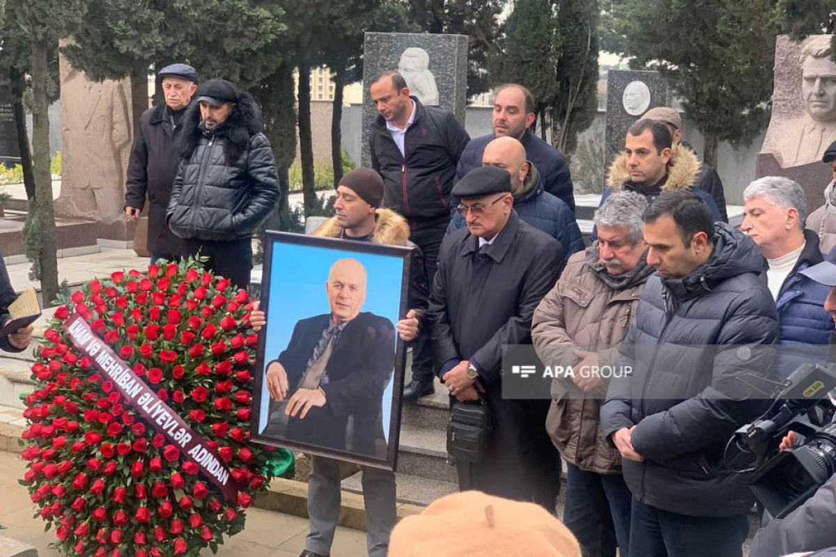 Xalq artisti Ramiz Məlik dəfn edilib - FOTO 