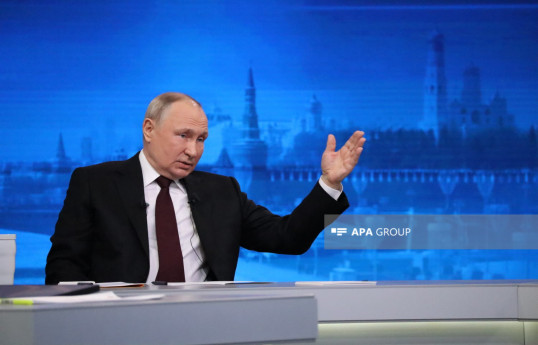 Putin: Ərdoğan Qəzzadakı böhrana ən çox diqqət yetirən dünya lideridir