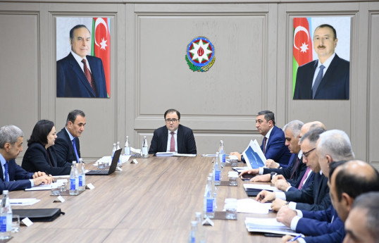 Qiymətlərin izlənməsinə dair sənəd təqdim olunub, İşçi Qrup yaradılıb