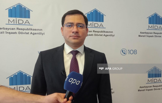 MİDA-nın aparat rəhbəri: Güzəştli mənzil əldə etmək üçün 6 mindən çox vətəndaş müraciət edib