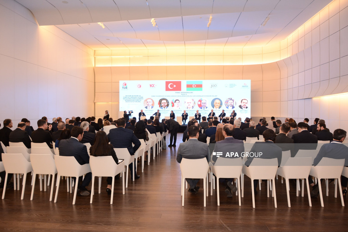 Azərbaycan-Türkiyə İnvestisiya Forumu çərçivəsində bir neçə müqavilə imzalanıb