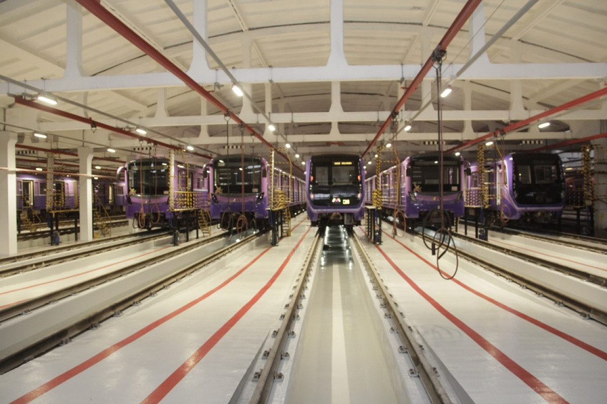 Metronun “Nərimanov” elektrik deposunda yenidənqurma işləri aparılıb  - FOTO 