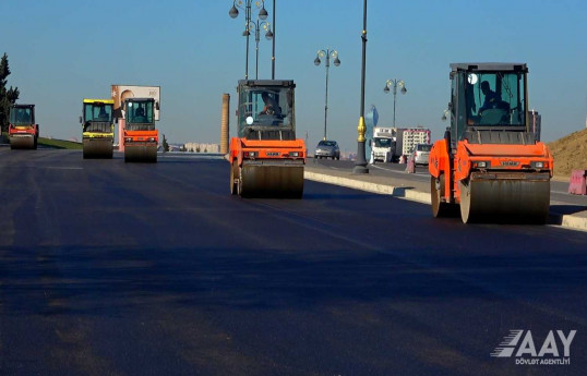 Bakının 8 Noyabr prospektində təmir işləri yekunlaşıb - FOTO 