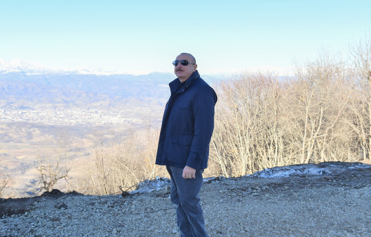 Prezident İlham Əliyev Xocalının Dağdağan kəndində olub - YENİLƏNİB 