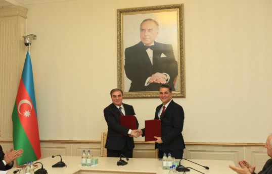 Gəncədə məişət tullantılarının idarə edilməsi və küçələrin işıqlandırılması ilə bağlı müqavilə imzalanıb