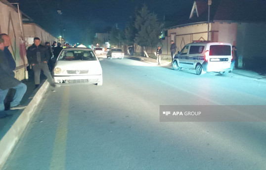 Ucarda velosipedçini və qadını maşın vurub - FOTO 