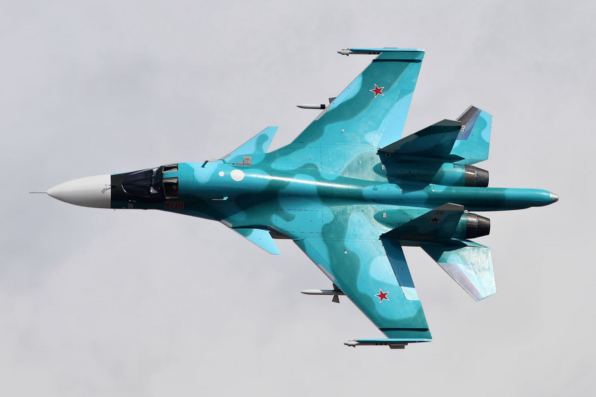Ukrayna Rusiyanın üç Su-34 qırıcı-bombardmançı təyyarəsini vurub