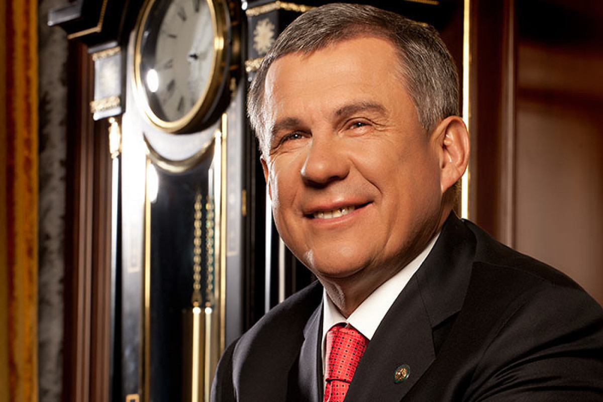 Tatarıstanın Rəisi Prezident İlham Əliyevi təbrik edib
