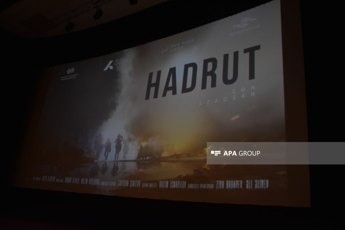 "Hadrut, sən azadsan!" filmi təqdim edilib - FOTO 