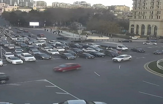 Bakıda sıxlıq müşahidə edilən yollar - SİYAHI 