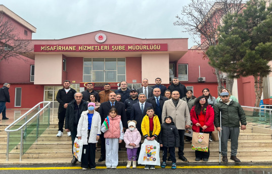 Səfirlik əməkdaşları Türkiyədə müalicə alan müharibə iştirakçılarını ziyarət edib